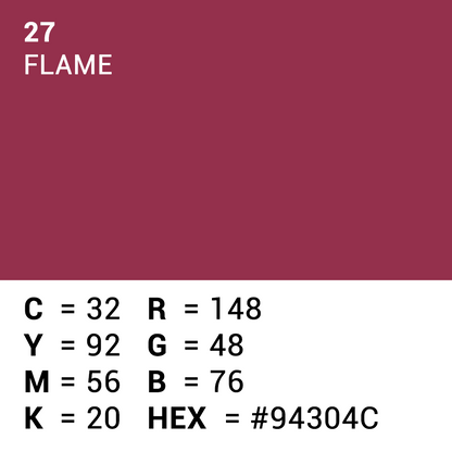 Superior Paperitausta 27 Flame 1.35 x 11m — 5