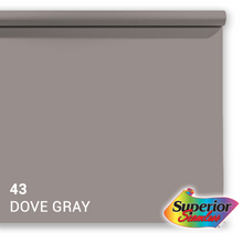 Superior Baggrundspapir 43 Dove Grå 1.35 x 11m