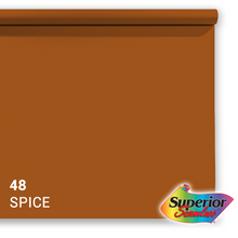 Superior Fondale di carta 48 Spice 1.35 x 11m