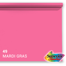 Superior Fondale di carta 49 Mardi Gras 1.35 x 11m