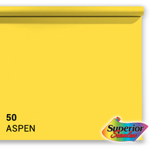 Superior Fondale di carta 50 Aspen 1.35 x 11m