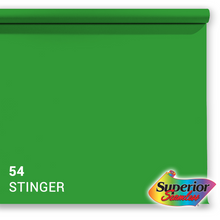 Superior Fondale di carta 54 Stinger Chroma Key 1.35 x 11m