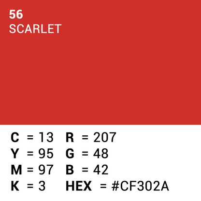 Superior Background Paper 56 Scarlet 1.35 x 11m — 5