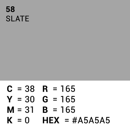 Superior Bakgrundspapper 58 Slate Grå 1.35 x 11m — 5