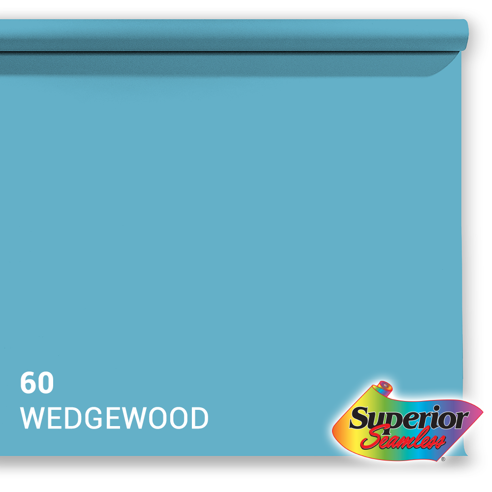Superior Background Paper 60 Wedgewood 1.35 x 11m