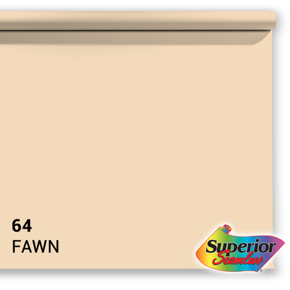 Superior Bakgrundspapper 64 Fawn 1.35 x 11m