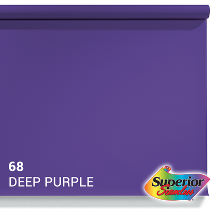 Superior Background Paper 68 Deep Purple 1.35 x 11m