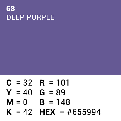 Superior Background Paper 68 Deep Purple 1.35 x 11m — 5