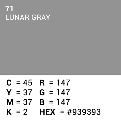 Superior Fondale di carta 71 Lunar Grigio 1.35 x 11m — 5
