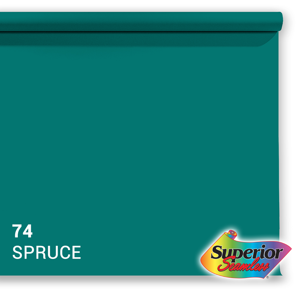 Superior Fondale di carta 74 Spruce 1.35 x 11m