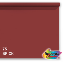 Superior Baggrundspapir 75 Brick 1.35 x 11m