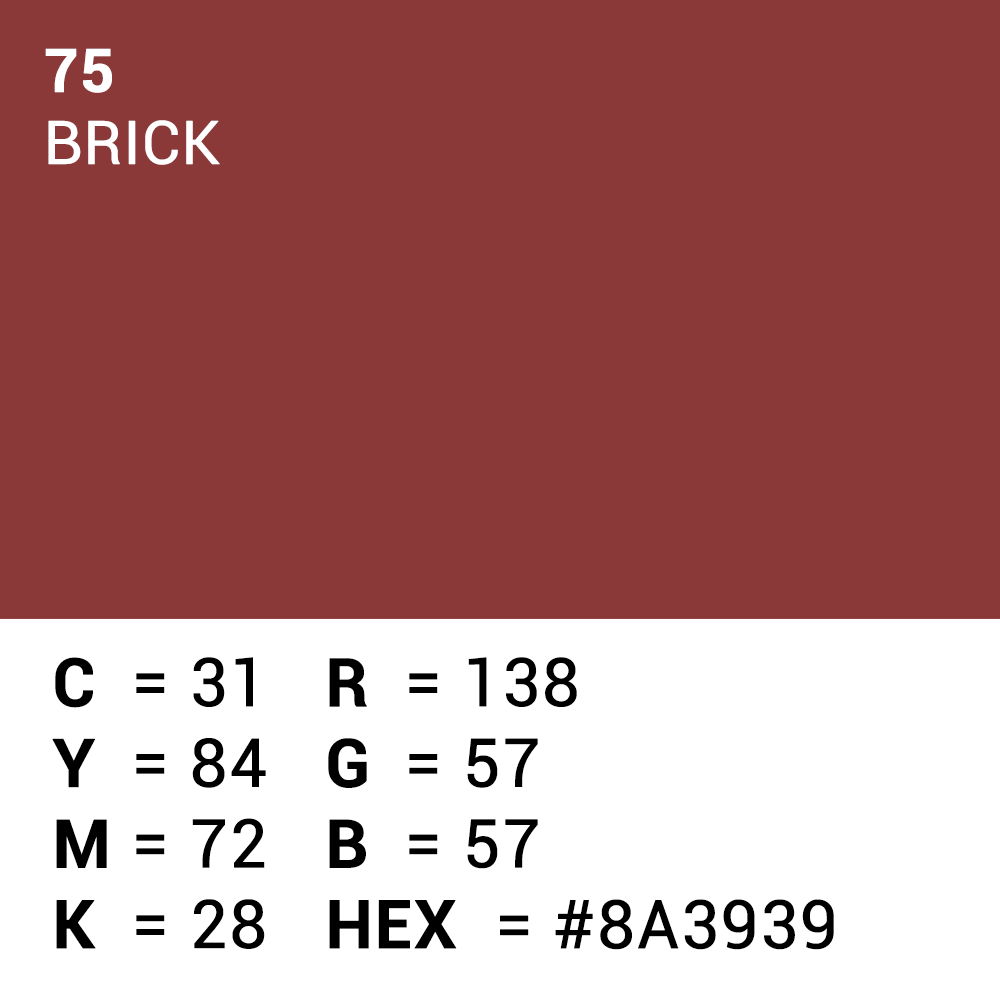 Superior Baggrundspapir 75 Brick 1.35 x 11m — 5