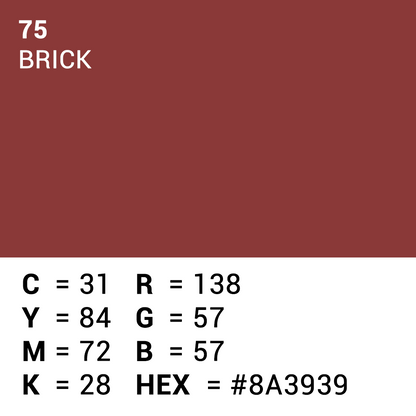 Superior Baggrundspapir 75 Brick 1.35 x 11m — 5
