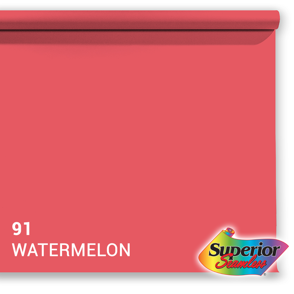 Superior Fondale di carta 91 Watermelon 1.35 x 11m