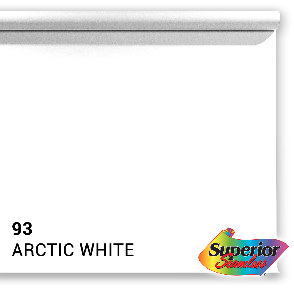 Superior Bakgrundspapper 93 Arctic Vit 1.35 x 11m