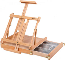 Meeden Studio Sketchbox Table Easel with Metal Lined Drawer - Staffelier