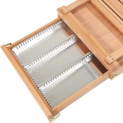 Meeden Studio Sketchbox Table Easel with Metal Lined Drawer - Cavalletti