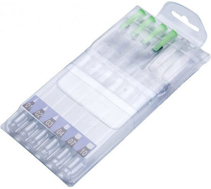 Meeden Water Brushes with Reservoirs - 6 pack - Pensler