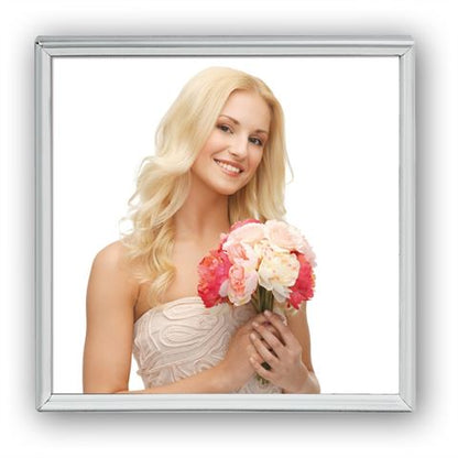 Zep Cornice portafoto 120S01-88 Placcato argento 20x20 cm