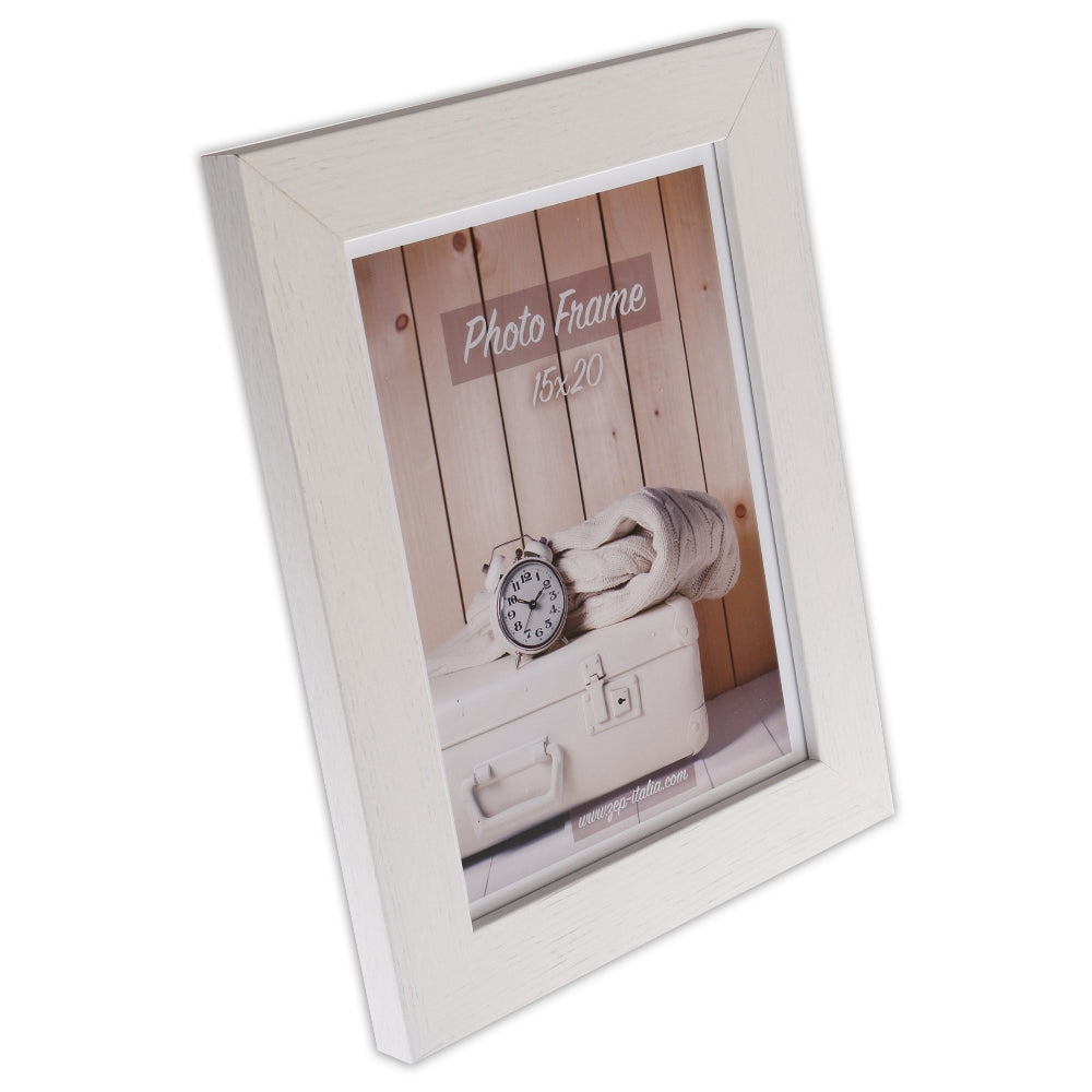 Zep Cornice portafoto V21573 Nelson 3 bianca 13x18/18x23 cm — 2