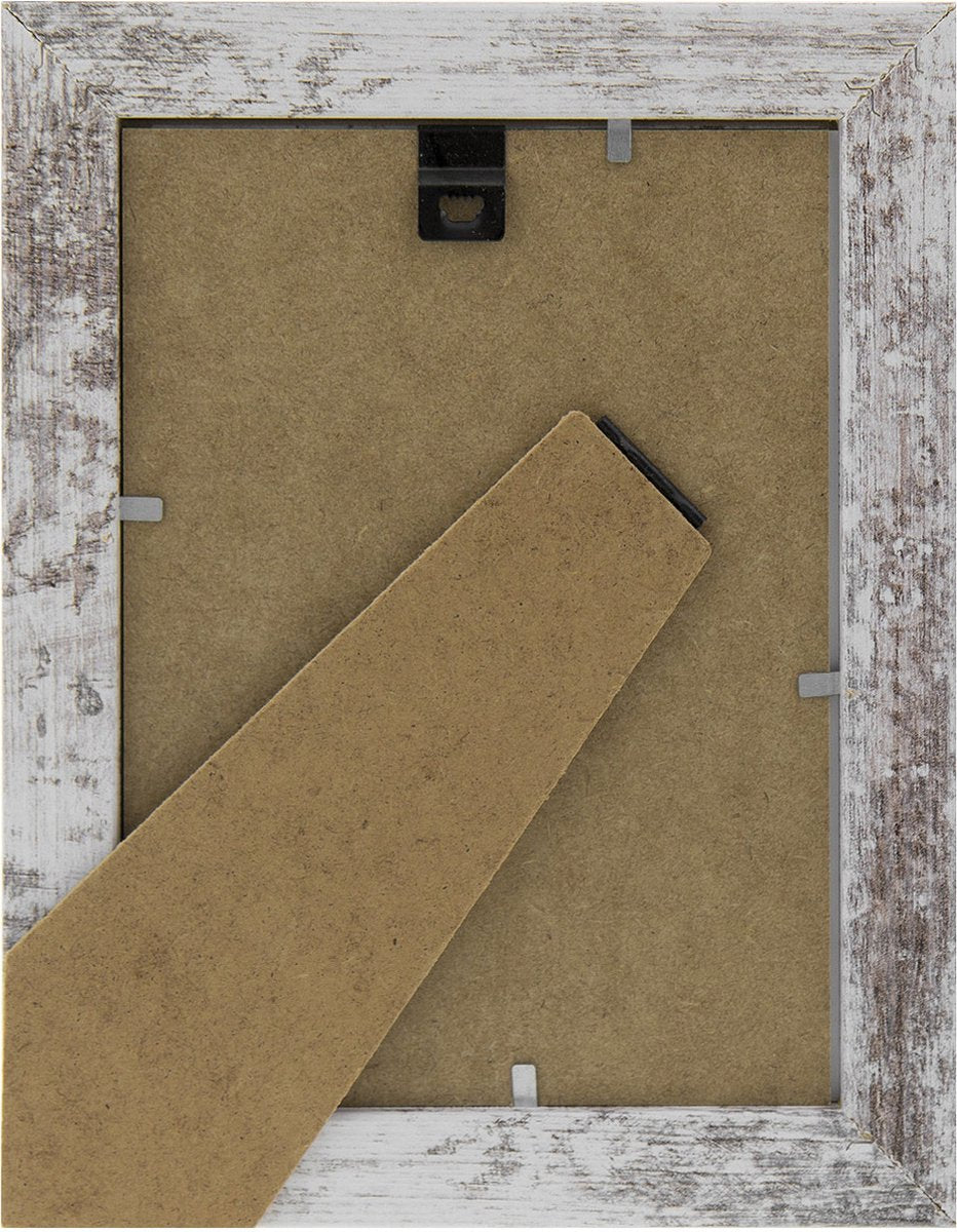 Zep Fotoram V21256 Nelson 6 Vitlaserad 20x25/25x30 cm — 3