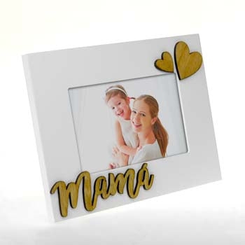 Zep Cornice portafoto MM465ES Mama Es bianca 10x15 cm — 6