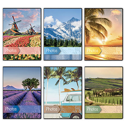 Zep A tasche Album Set 36x MV5740 Viaggio per 40 Foto 13x19 cm
