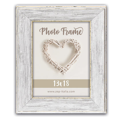 Zep fotoramme BE457 Todi Hvid 13x18 cm