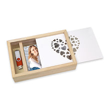 Zep cornice portafoto CZ1257 Love Scatola Usb per Foto 13x18 24,5x16x5 cm — 2