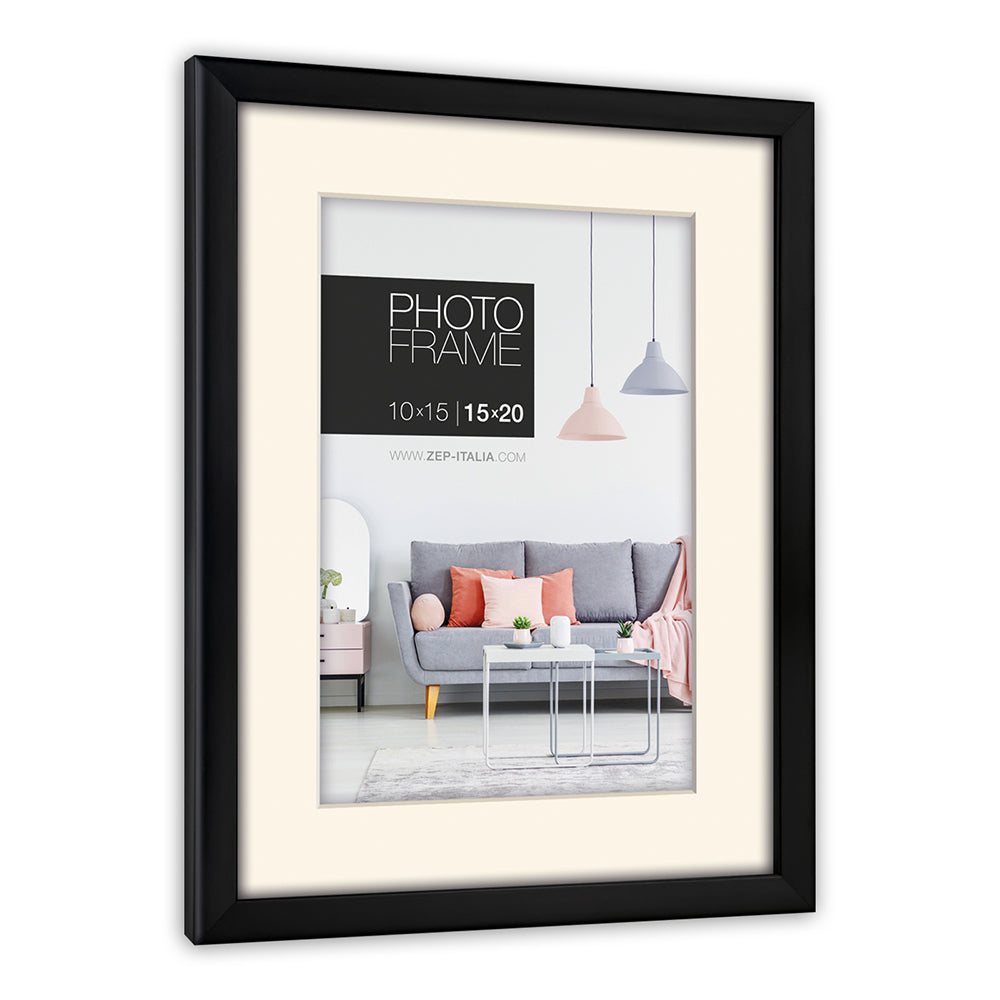 Zep Cornice portafoto NP57B Edison nera 9x13 / 13x18 cm