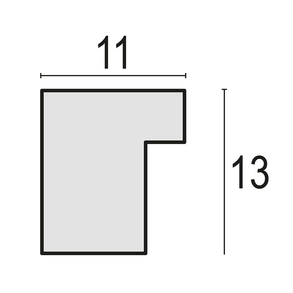 Zep Valokuvakehys NP29B Edison Musta 21x29,7 cm — 3