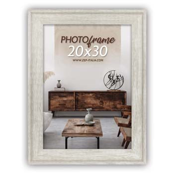 Zep Cornice portafoto RT523W Torino bianca 20x30 cm