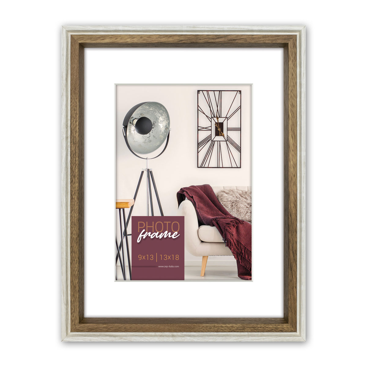 Zep Fotoramme DN957B Palmi Brun 9x13 / 13x18 cm
