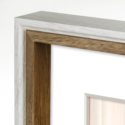 Zep Cornice portafoto DN730W Palmi bianca 20x20/30x30 cm — 2
