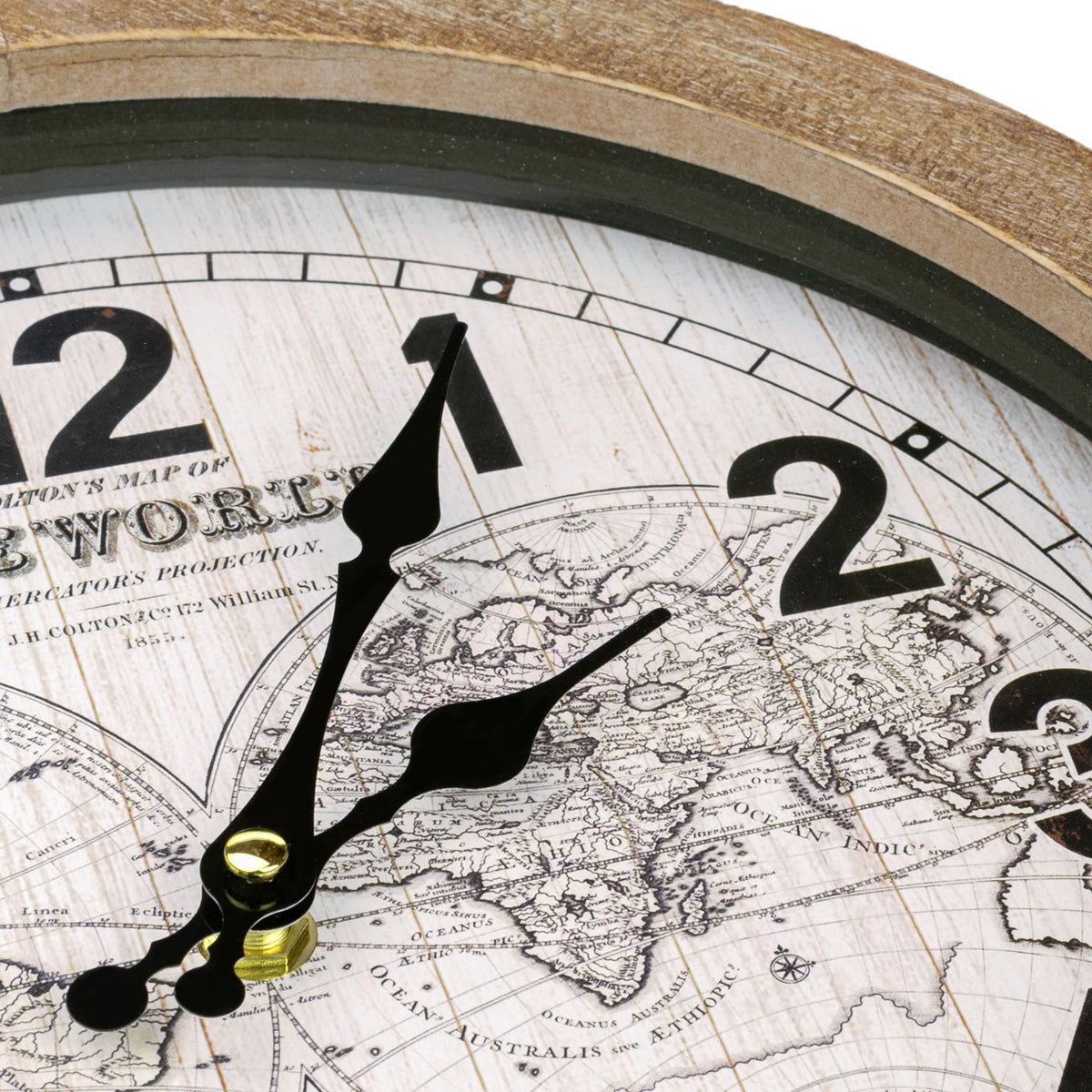 Zep Orologio decorativo da parete Yvonne HHC535 30x6.5 cm — 3