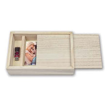 Zep photo frame Storage Box Brown USB CX7568 for Photo 15x20 cm — 2