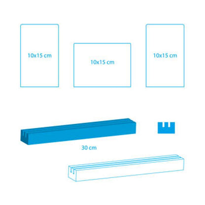 Zep Fotoramme AP833 Berks 3x 10x15 cm — 2