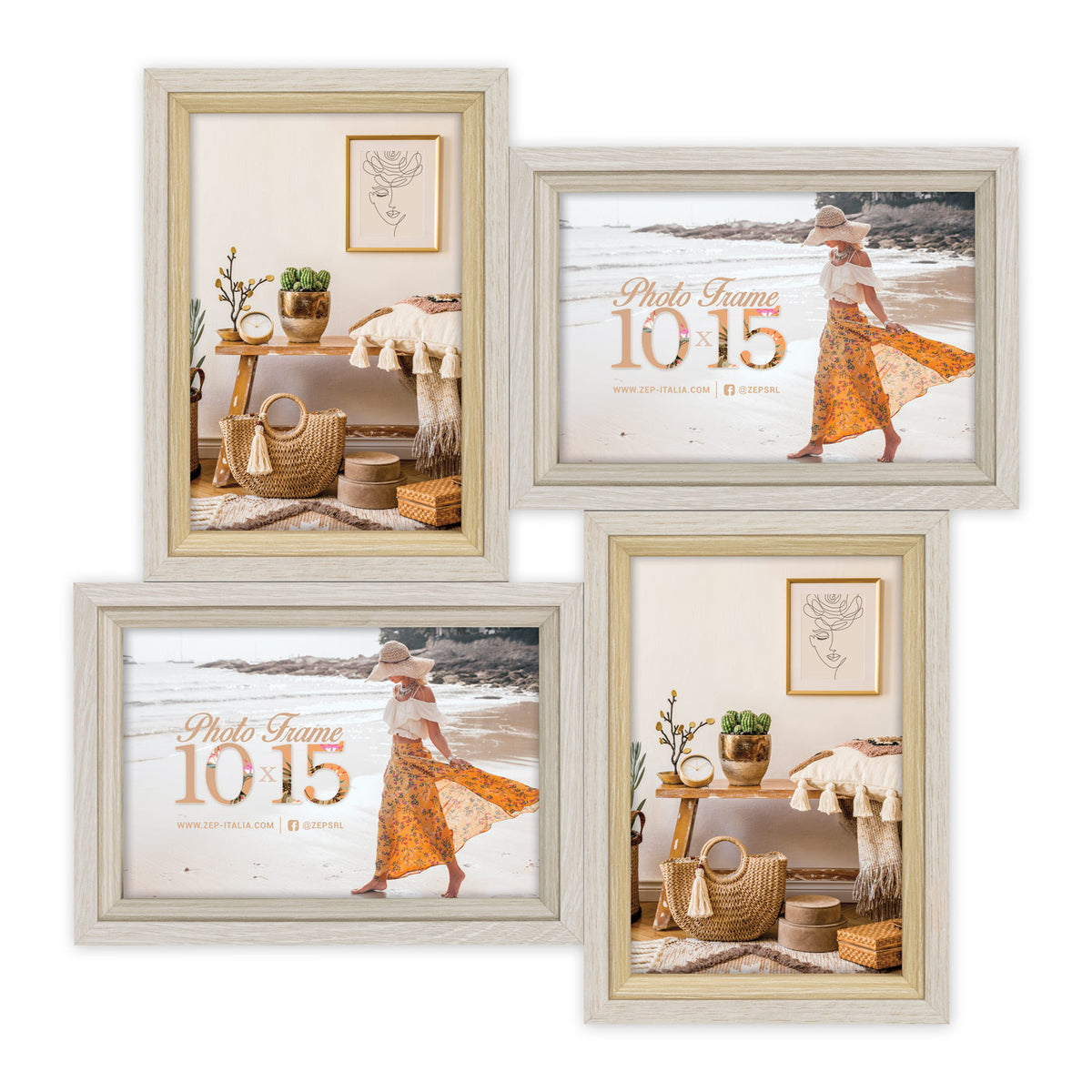 Zep Fotoramme VZ442 Zara 4Q 4x10x15 cm — 2