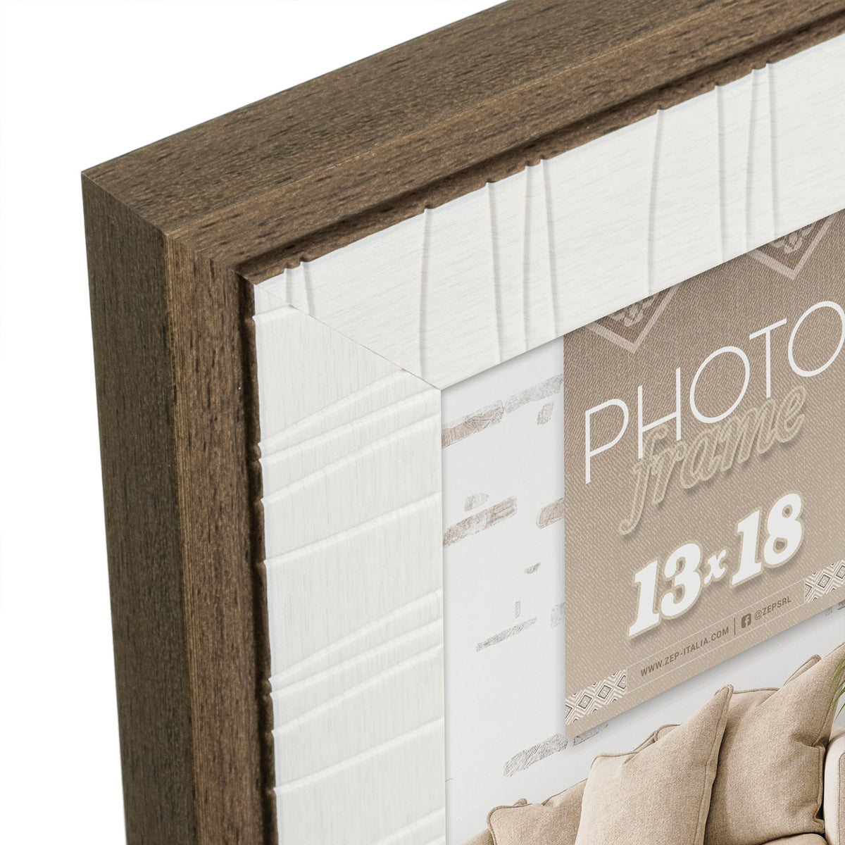 Zep photo frame WE346 Ischia Brown 10x15 cm — 2