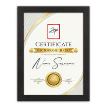 Zep photo frame V4721B Certificate Black 21x29,7 cm