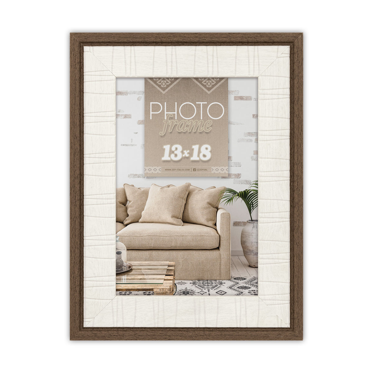 Zep photo frame WE357 Ischia Brown 13x18 cm