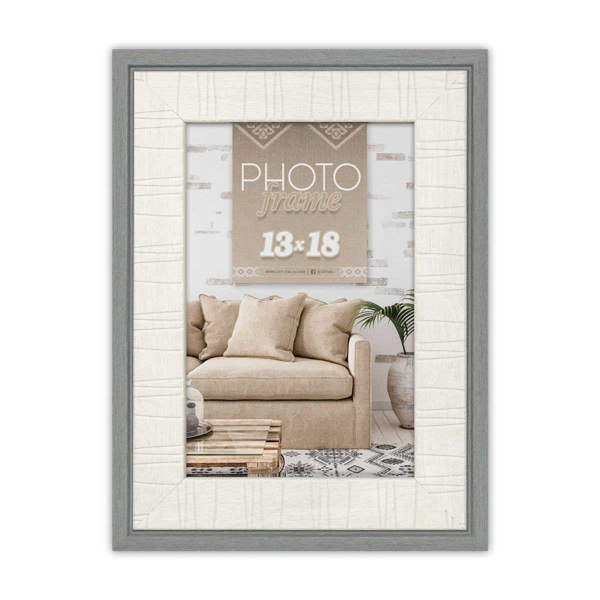 Zep photo frame WE757 Ischia Grey 13x18 cm
