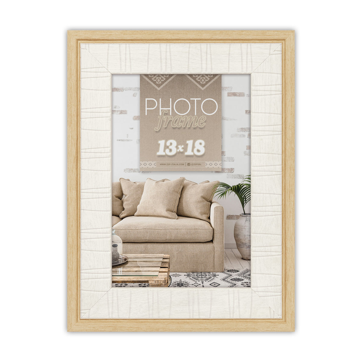 Zep photo frame WE557 Ischia Natural 13x18 cm