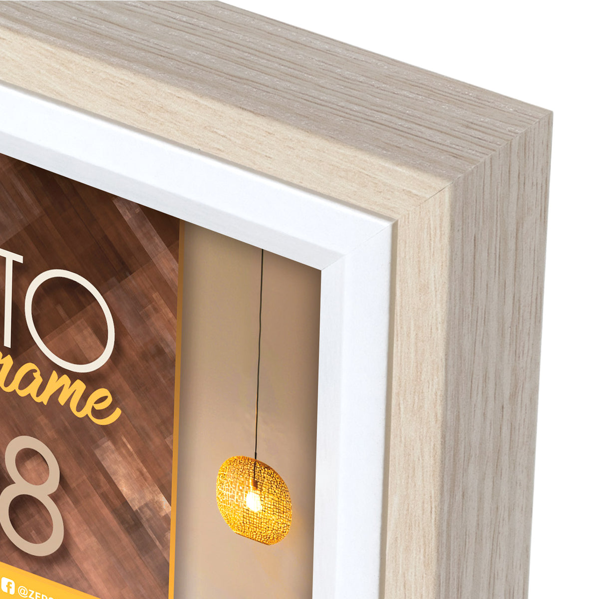 Zep cornice portafoto BG657C Bologna Crema 13x18 cm — 7