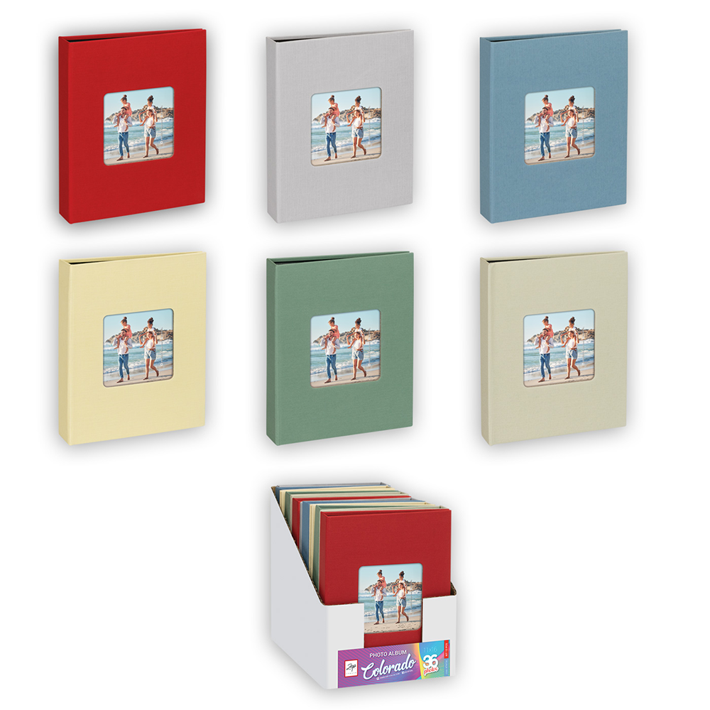 Zep KT4636 Albumi Kuvataskuilla 36 Valokuvat 10x15 cm 12 Kpl