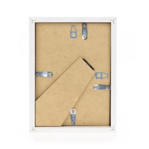 Zep Cornice portafoto V4546W Malmo bianca 7x10/10x15 cm — 2