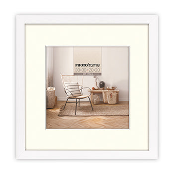 Zep Photo Frame V4530W Malmo White 20x20/30x30 cm
