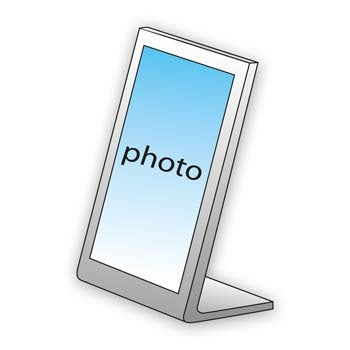 Zep valokuvakehys 730135 Akryyli Pystysuora 9x13 cm — 2