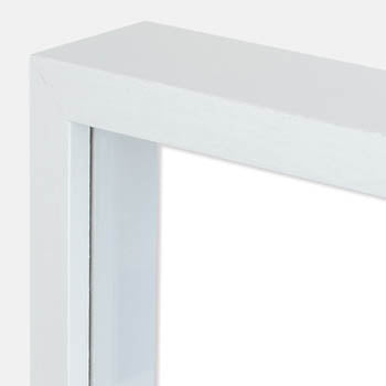 Zep cornice portafoto AW623W Alice bianca 20x30/30x40 (32x42x3) cm — 4