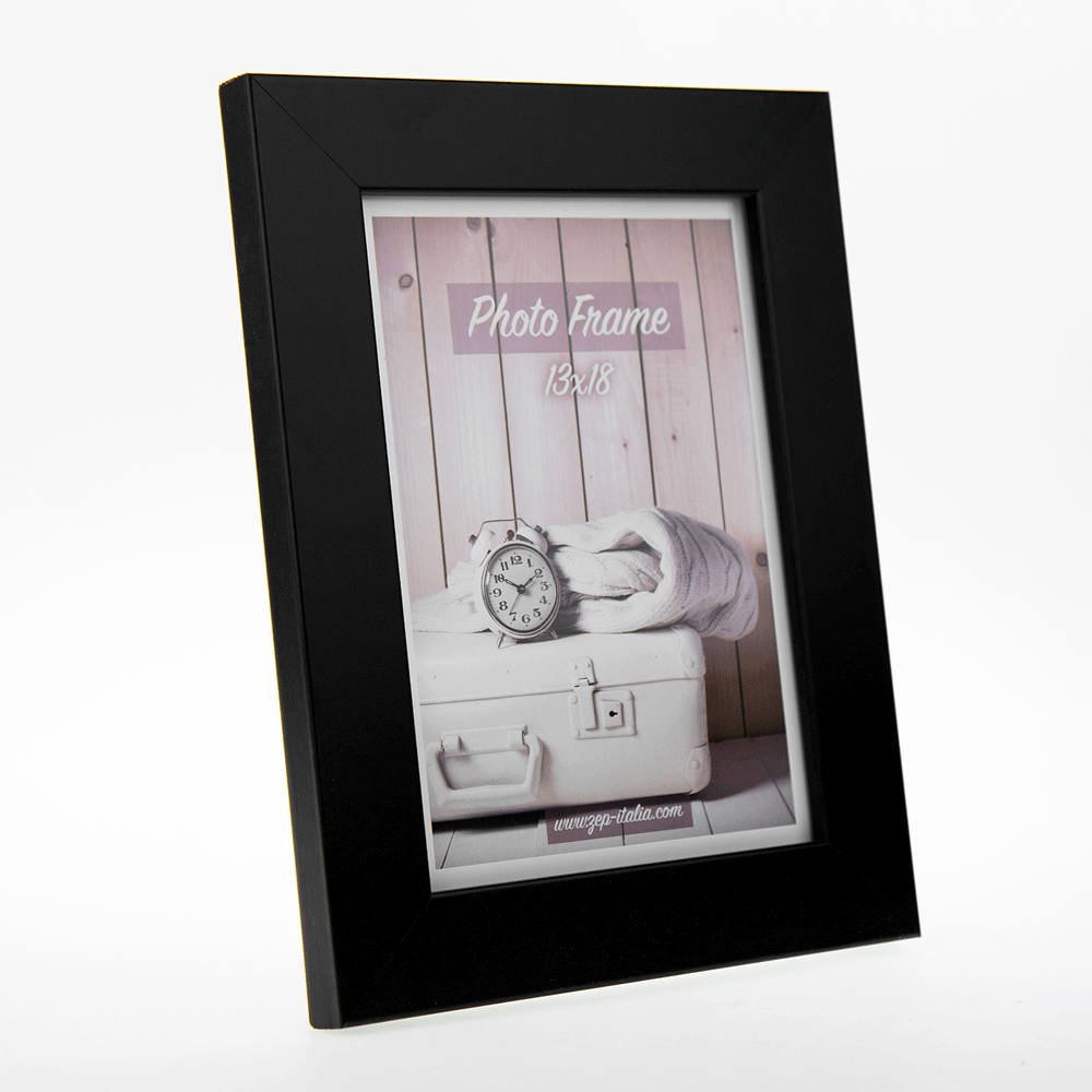 Zep Cornice portafoto V21641 Nelson 1 nera 40x60/45x65 cm — 2